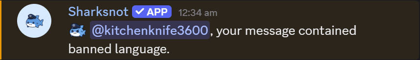Auto Moderation feature